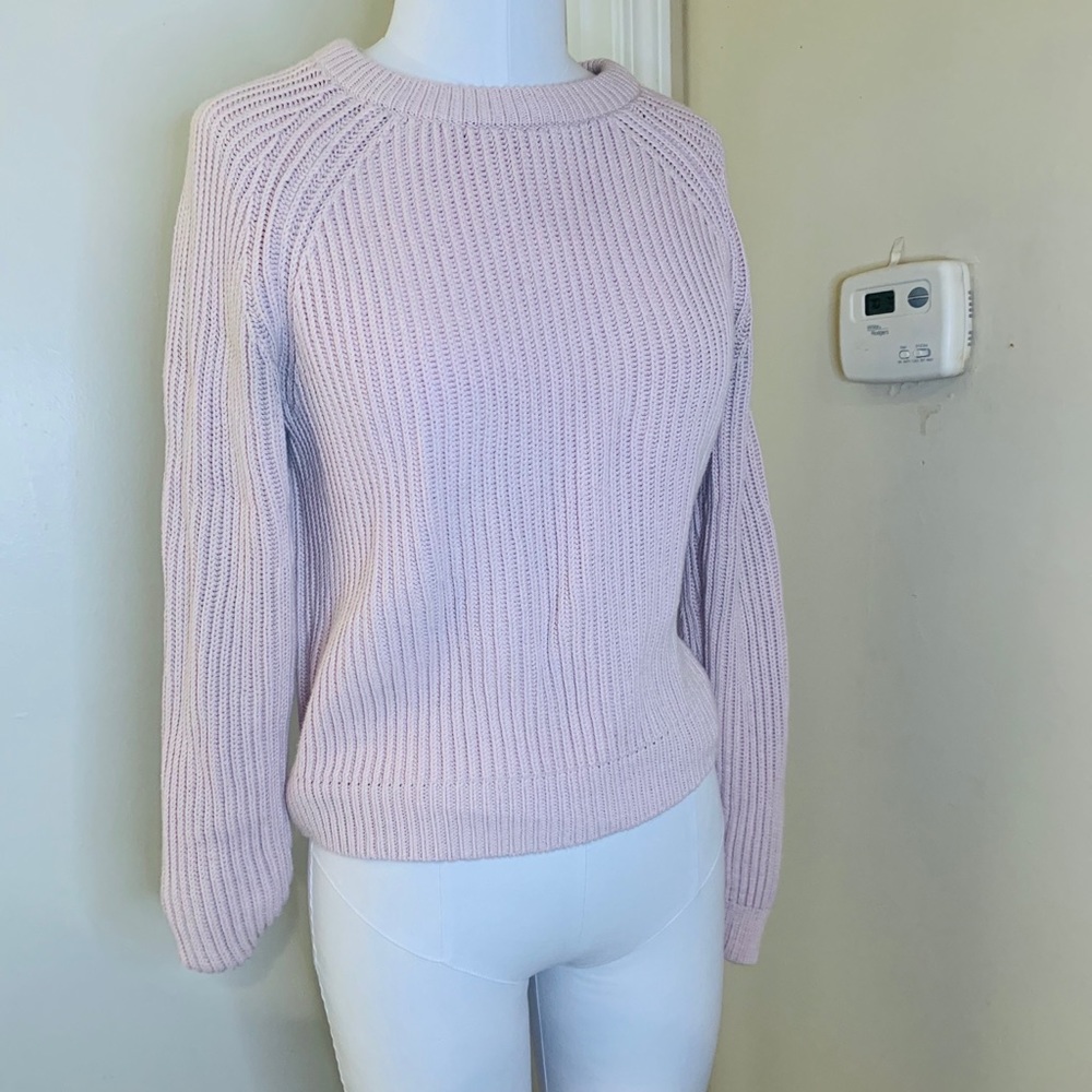 H&M pink sweater